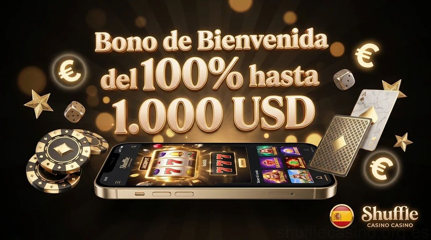 Bono de Bienvenida del 100% hasta 1.000 USD